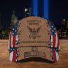 Eagle US Marine Corps Veteran USA Flag Hat Logo USMC Veteran Patriotic Hats Merch