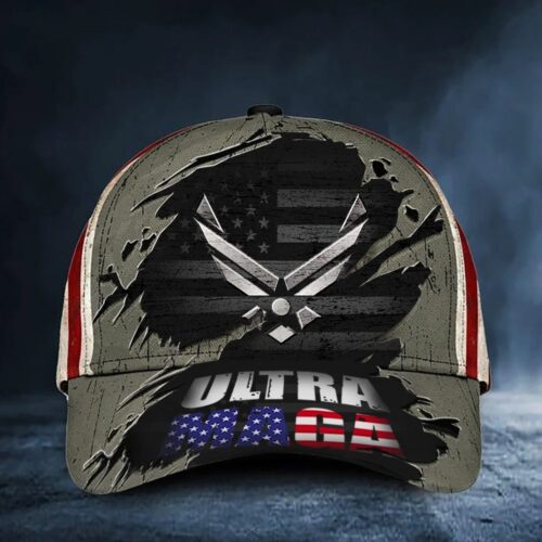 US Air Force Ultra Maga Hat American Flag Vintage Air Force Merch