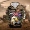 VETERAN UXVET33-AF Premium Microfleece Zip Hoodie