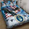 American Eagle Veteran Quilt Bedding Set