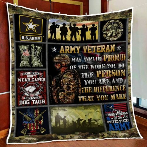 U.S. Navy Veteran Quilt Blanket