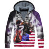 VETERAN DBA-VTR-12 Premium Heavy Fleece Zip Hoodie