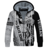 AIR FORCE HLT-1110-AF-02 Premium Heavy Fleece Zip Hoodie