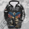 AIR FORCE HLT-1510-AF-02 Premium Microfleece Zip Hoodie