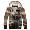 ARMY HLT-2710-AR-02 Premium Heavy Fleece Zip Hoodie