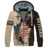 AIR FORCE HLT-1910-AF-01 Premium Heavy Fleece Zip Hoodie