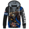 AIR FORCE NTD-2910-AF-01 Premium Heavy Fleece Zip Hoodie