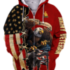 ARMY NTD-24010-AM-CX Premium Microfleece Zip Hoodie