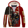 ARMY HLT-2110-AR-01 Premium Heavy Fleece Zip Hoodie