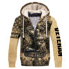 VETERAN NV-VETERAN-26 Premium Heavy Fleece Zip Hoodie