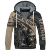 ARMY HLT-2110-AR-01 Premium Heavy Fleece Zip Hoodie