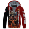 ARMY HLT-2411-AR-01 Premium Heavy Fleece Zip Hoodie