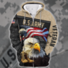 ARMY HLT-0612-AR-01 Premium Microfleece Zip Hoodie