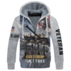 ARMY HLT-1012-AR-01 Premium Heavy Fleece Zip Hoodie