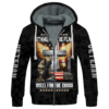 VETERAN DBA-VTR-20 Premium Heavy Fleece Zip Hoodie