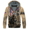 VETERAN HBL-VTR-10 Premium Heavy Fleece Zip Hoodie