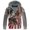 VETERAN NV-VETERAN-19 Premium Heavy Fleece Zip Hoodie