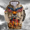 AIR FORCE HLT-1510-AF-02 Premium Microfleece Zip Hoodie