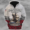 VETERAN HBL-VTR-09 Premium Microfleece Zip Hoodie