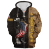 VETERAN HBL-VTR-07 Premium Microfleece Zip Hoodie