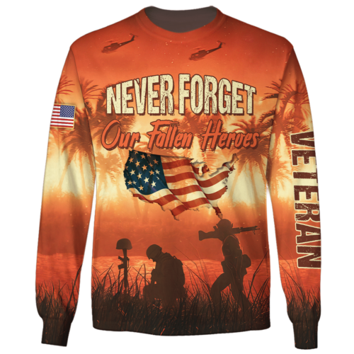 VETERAN HBL-VTR-27 Premium Microfleece Sweatshirt