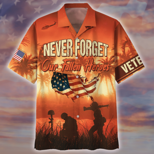 VETERAN UXVET27-VN Premium Hawaiian Shirt