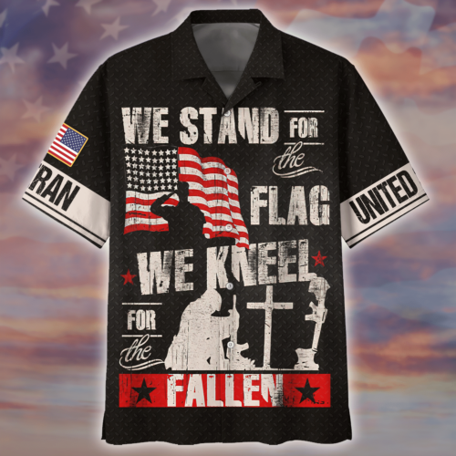 VETERAN UXVET31-AF Premium Hawaiian Shirt