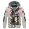 VETERAN NV-VTR-36 Premium Heavy Fleece Zip Hoodie