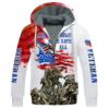 VETERAN NV-VTR-27 Premium Heavy Fleece Zip Hoodie
