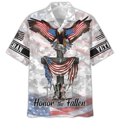VETERAN UXVET28-AM Premium Hawaiian Shirt