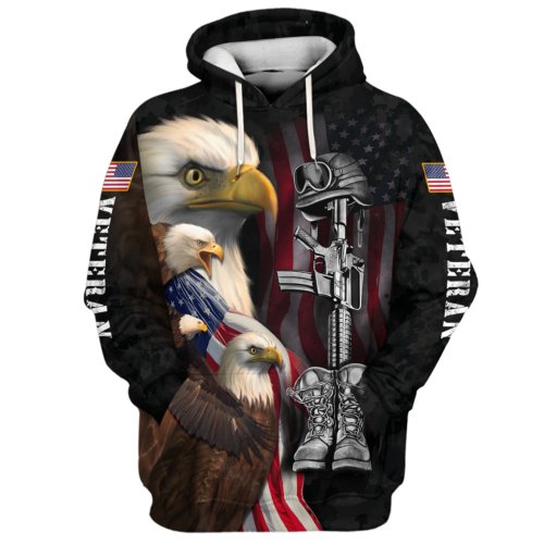 VETERAN HBL-VTR-26 Premium Microfleece Hoodie