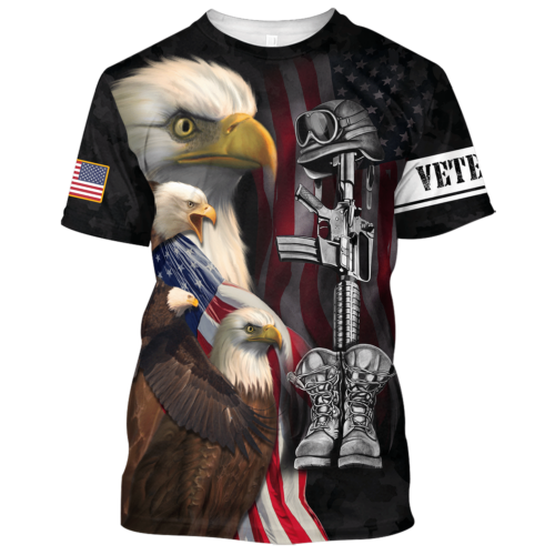 New Release Father Day U.S. Army Veterans Premium T-Shirt All Over Prints Gift Loves BLVTR250424A03AMTS
