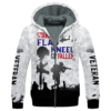 VETERAN NV-VTR-38 Premium Heavy Fleece Zip Hoodie