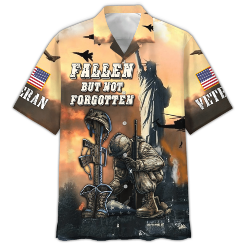 VETERAN UXVET28-AM Premium Hawaiian Shirt