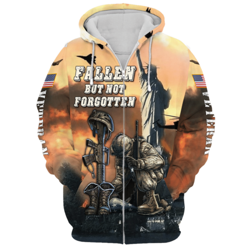 VETERAN NV-VTR-42 Premium Microfleece Zip Hoodie