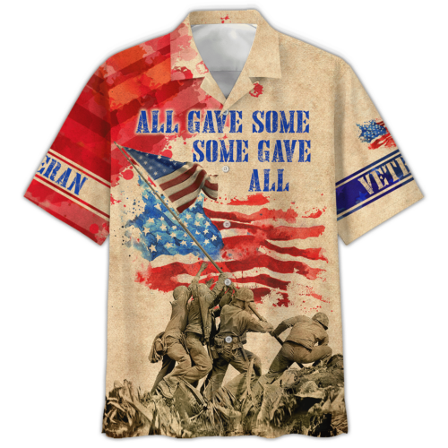 VETERAN UXVET31-AF Premium Hawaiian Shirt