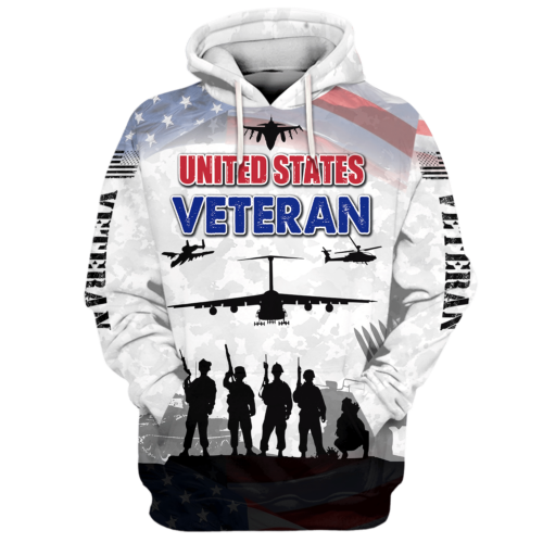 VETERAN NV-VTR-45 Premium Microfleece Hoodie