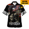 VETERAN HBLVTR59 Premium Hawaiian Shirt