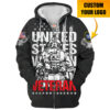 VETERAN HBLVTR59 Premium Microfleece Zip Hoodie