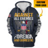 VETERAN HBLVTR56 Premium Microfleece Zip Hoodie