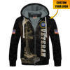 VETERAN HBLVTR64 Premium Heavy Fleece Zip Hoodie