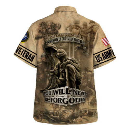 VETERAN HBLVTR67 Premium Hawaiian Shirt