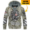 MARINE CORPS HLT-2710-MC-02 Premium Heavy Fleece Zip Hoodie