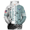 VETERAN UXVET21-AF Premium Microfleece Hoodie