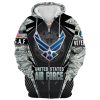 VETERAN UXVET27-AM Premium Microfleece Zip Hoodie