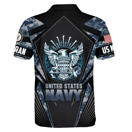 VETERAN UXVET27-NV Premium Polo Shirt