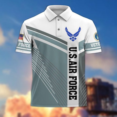 VETERAN UXVET101-AF Premium Polo Shirt
