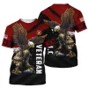 New Release U.S. Coast Guard Veterans Premium T-Shirt All Over Prints Gift Loves HBLVTR030424A01CG