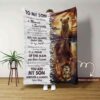 To My Goddaughter Blanket, Personalized Name Blanket, Sunflower Blanket, Godmother Blanket, Family Throw Blanket - Blankets for girl