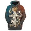 GOD HLT-0107-G-02 Premium Microfleece Hoodie